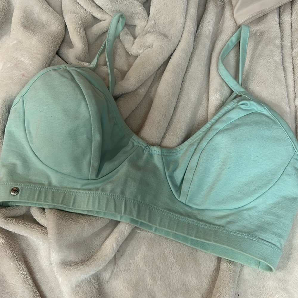Moda Prima Teal‎ Sports Bra Size Large